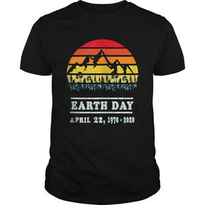 Earth Day April 22 1970202050Th Earth Day Shirt